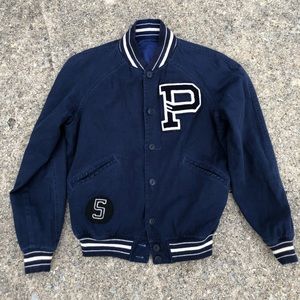 POLO RALPH LAUREN Reversible Varsity “P” Letterman